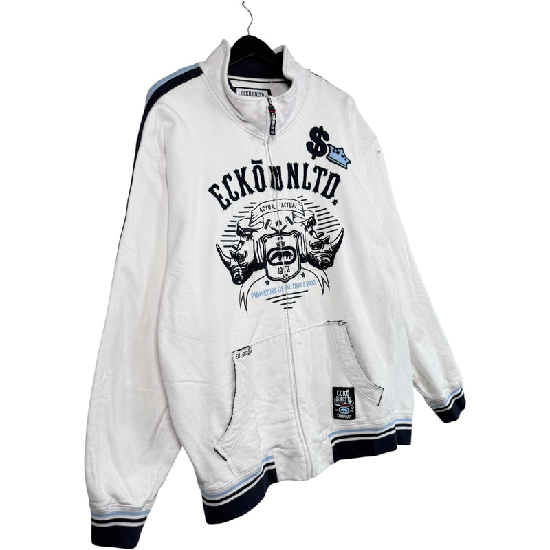 Vintage Ecko Unltd. Chest Logo Full Zip Light Jacket