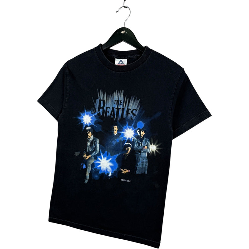 Vintage The Beatles Graphic Cotton Short Sleeve T-Shirt