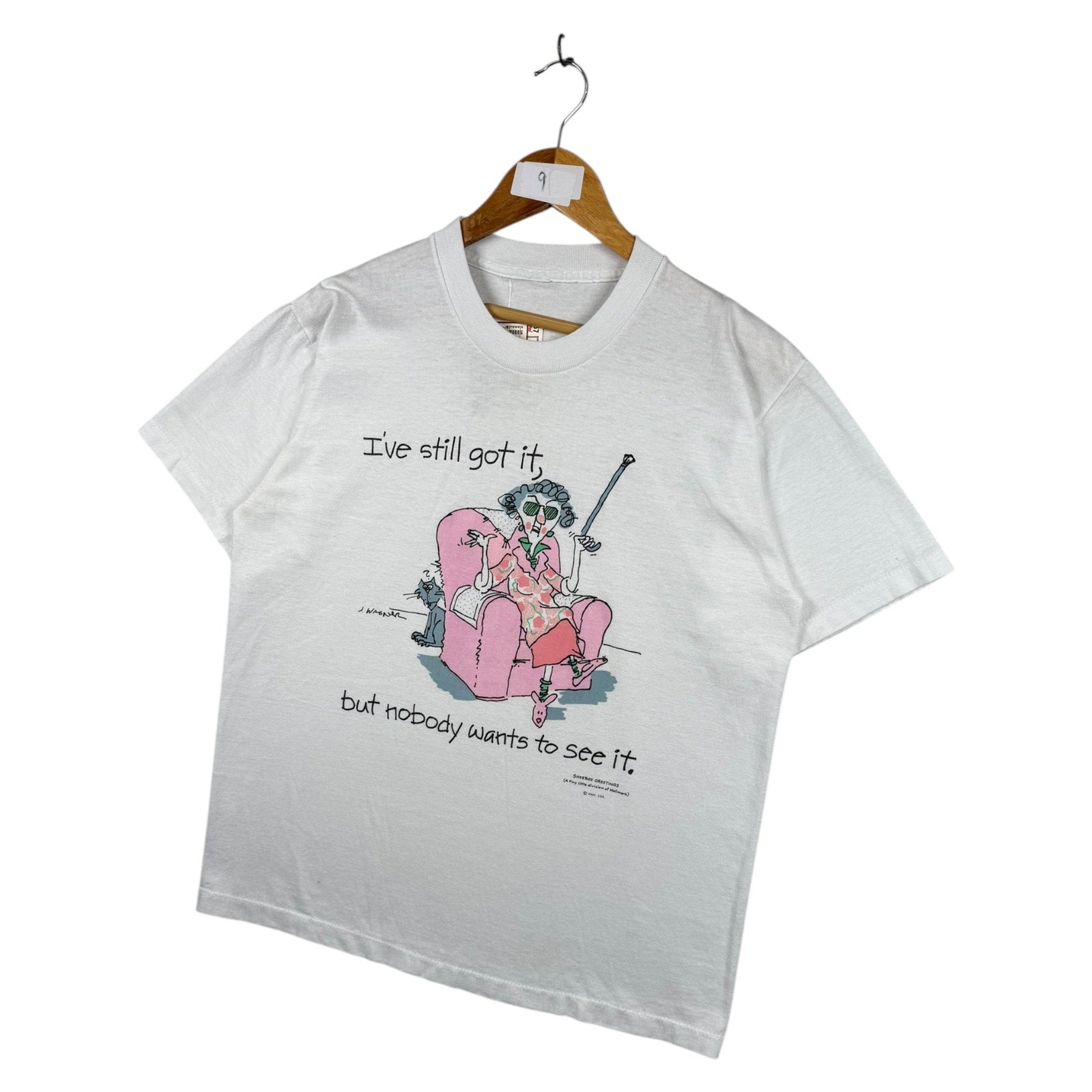 Vintage Funny Cartoon Graphic T-Shirt