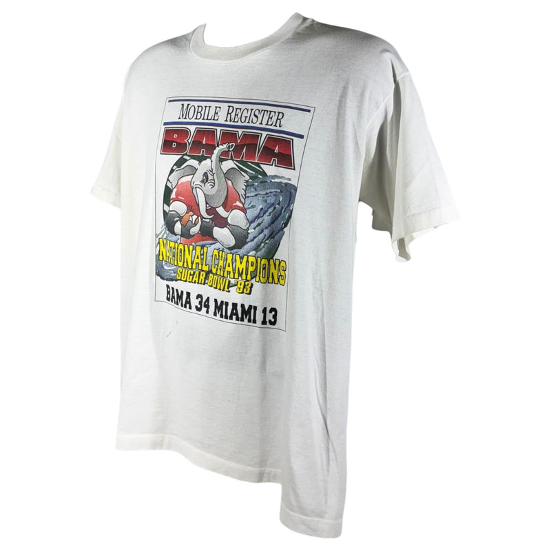 Vintage University Of Alabama Sugar Bowl Champions Tee 90s