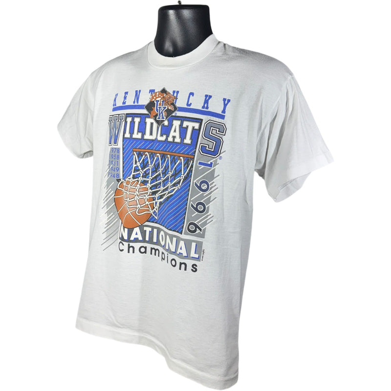 Vintage University Of Kentucky Wildcats Basketball Tee 1996