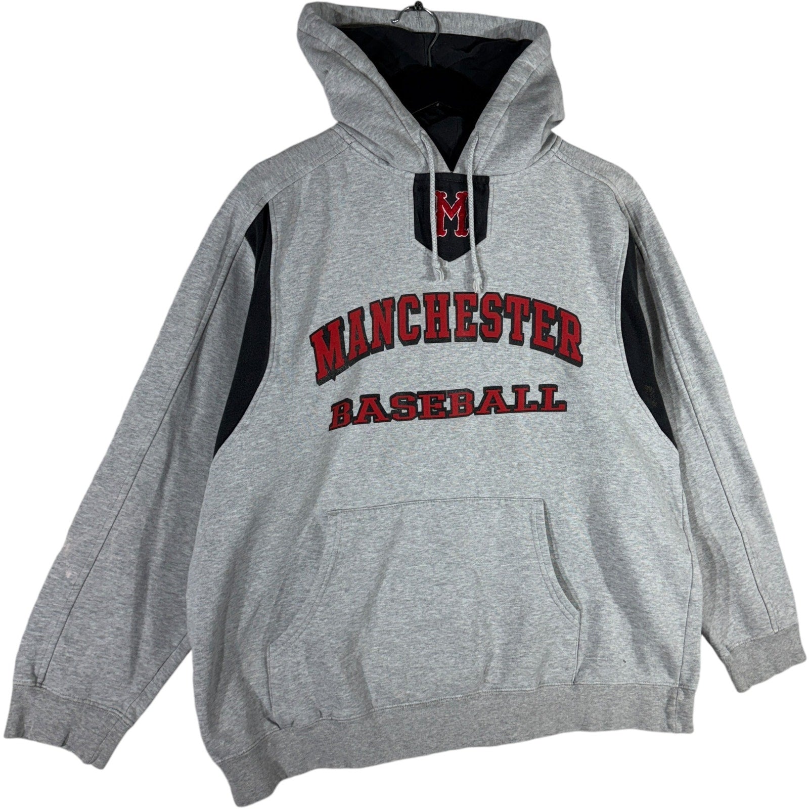 Vintage Manchester Baseball Hoodie