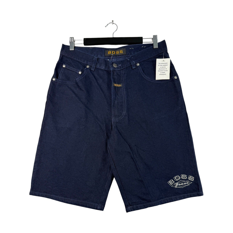 Vintage BOSS Denim Shorts NWT 33 x 11
