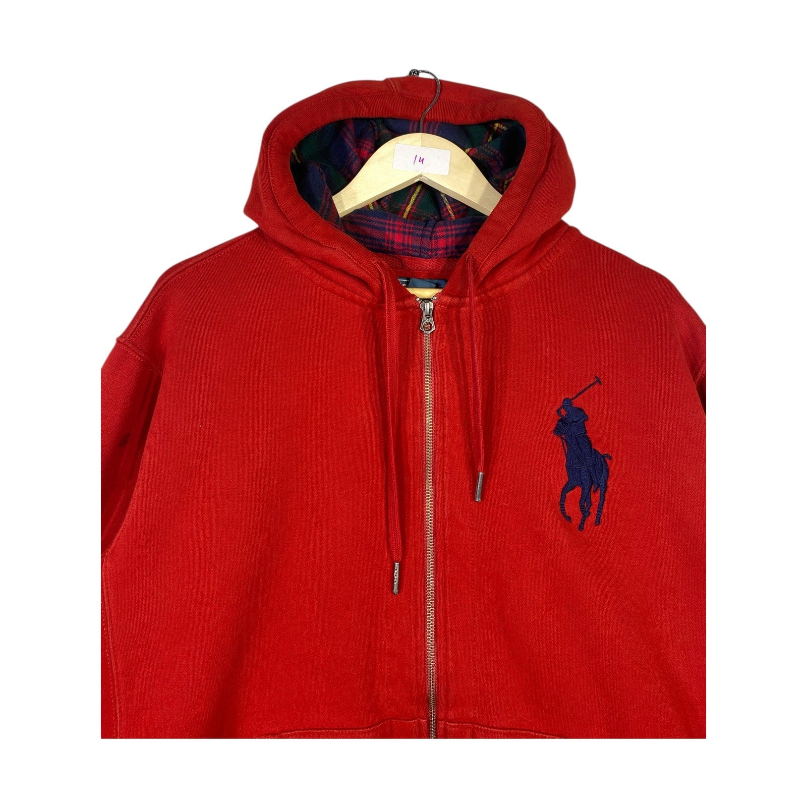 Vintage Polo Ralph Lauren Full Zip Jacket Hoodie