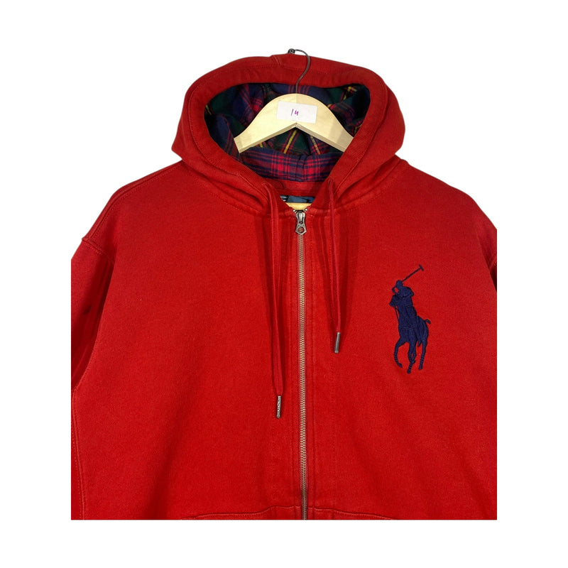 Vintage Polo Ralph Lauren Full Zip Jacket Hoodie