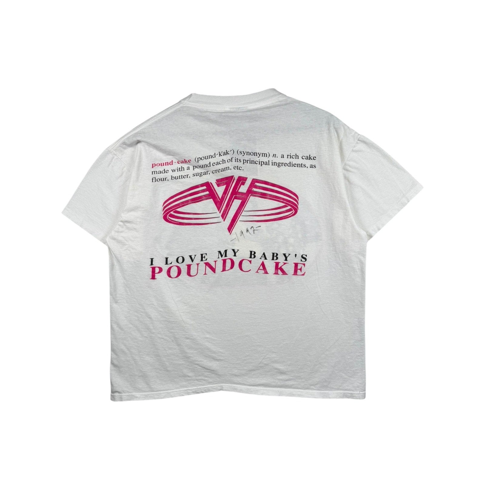 Vintage Van Halen Rock Band Graphic T-Shirt