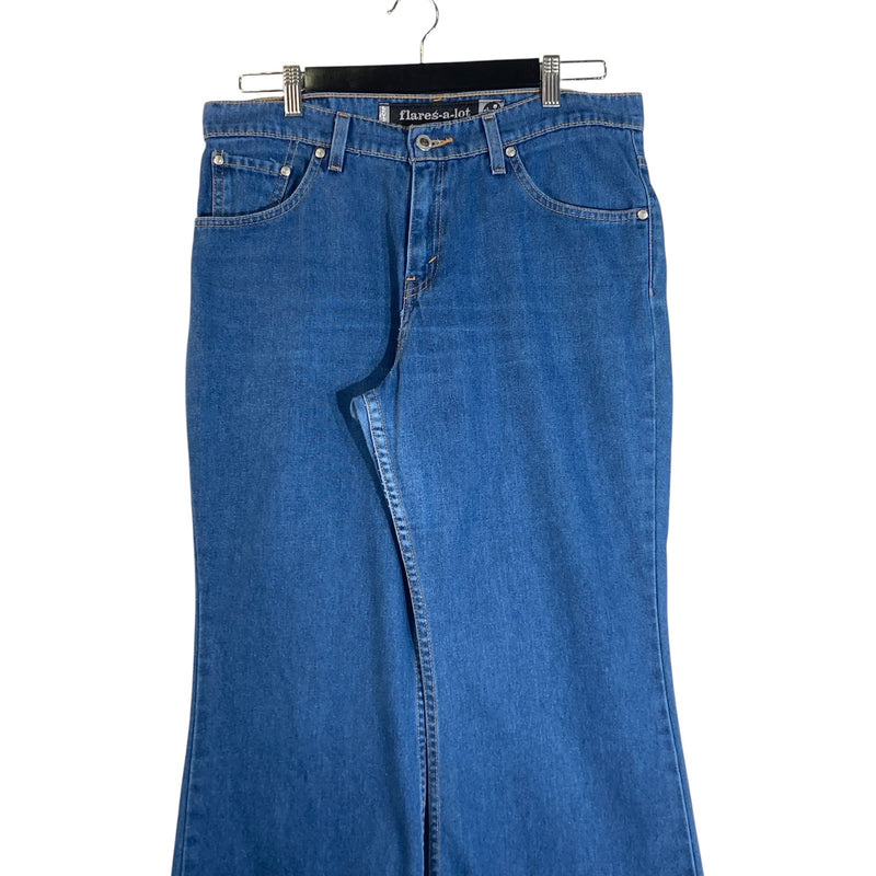 Vintage Levi's Silver Tab Flared Denim Jeans 30x30