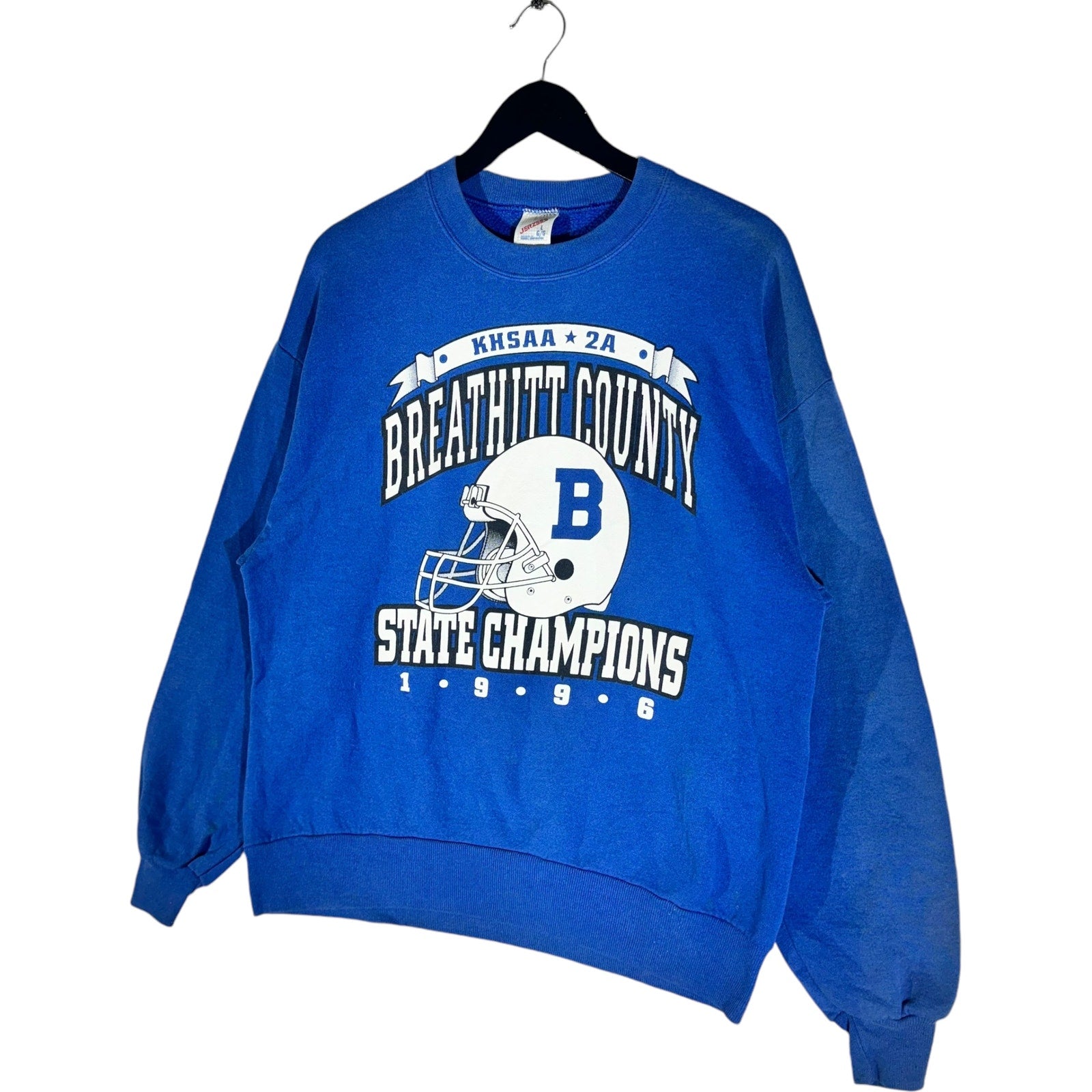 Vintage Breathitt County State Champions Football Crewneck