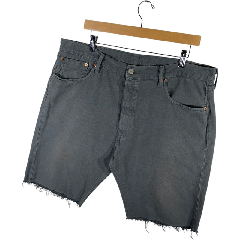 Vintage Levi's Gray Denim Shorts 38