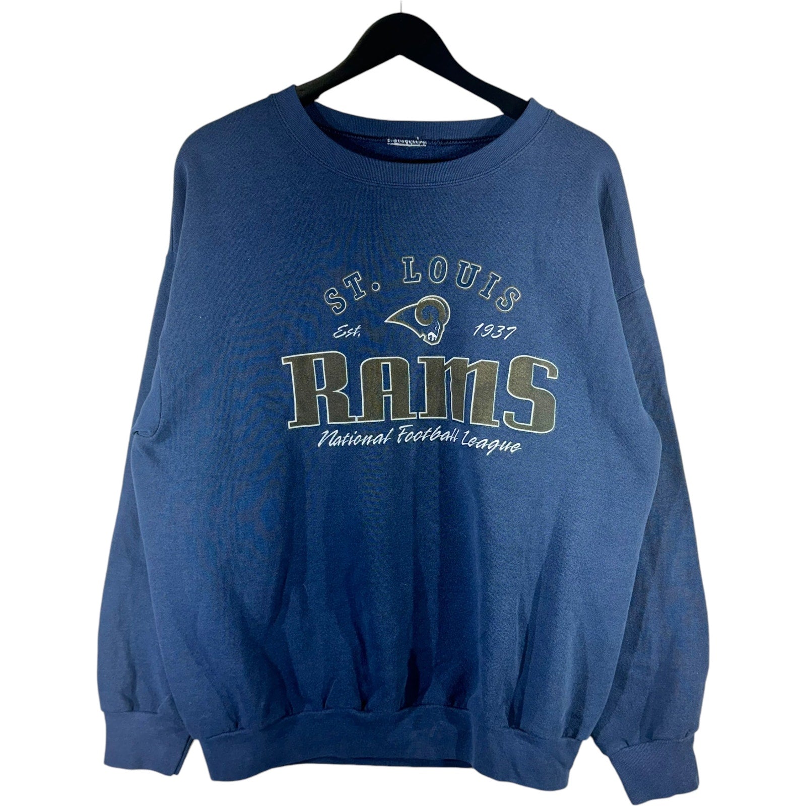 Vintage St. Louis Rams Faded Logo Crewneck