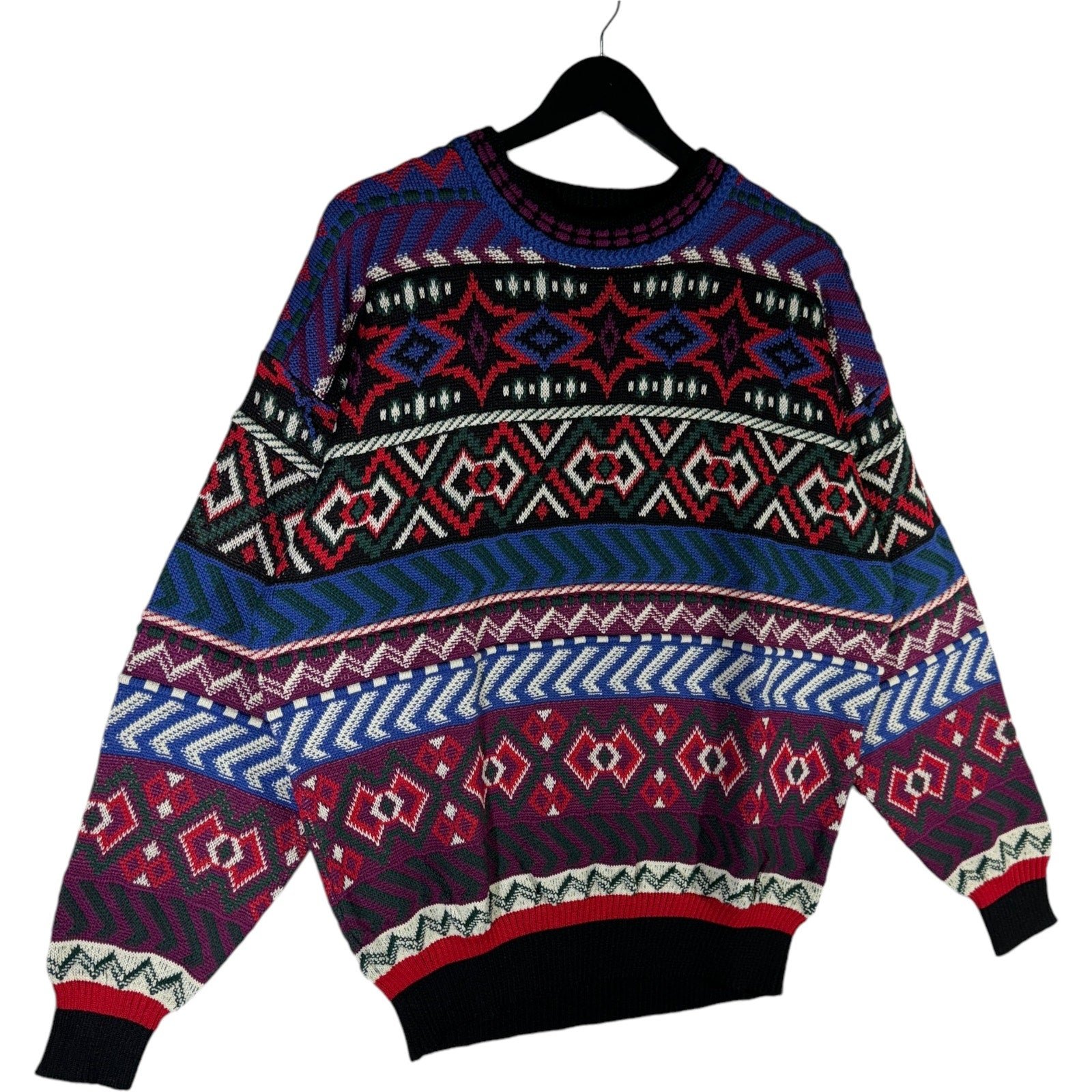 Vintage Geometric Pattern Sweater NWT