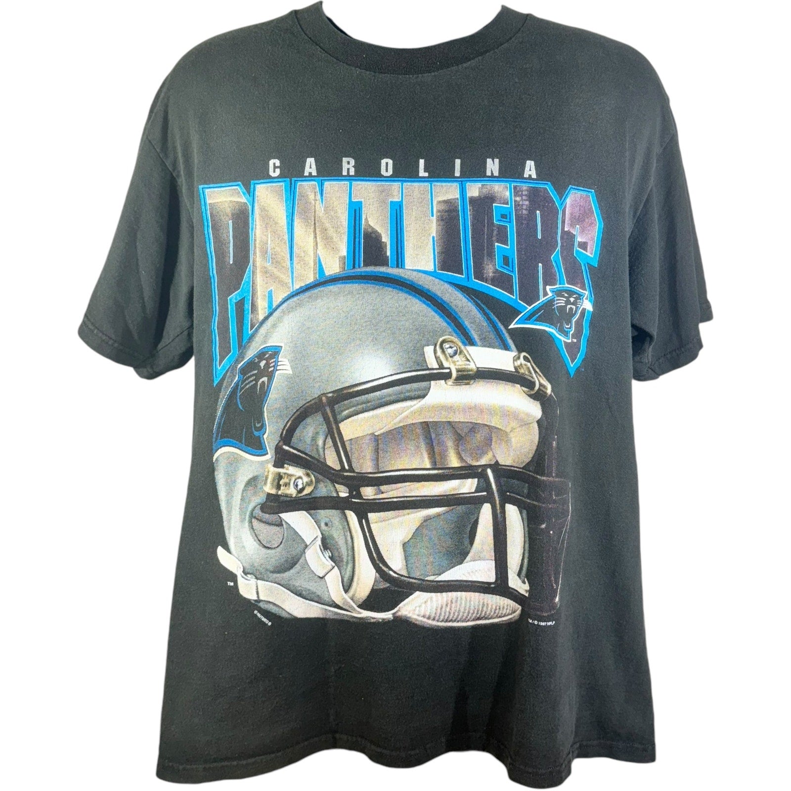 Vintage NFL Carolina Panthers Big Helmet Tee