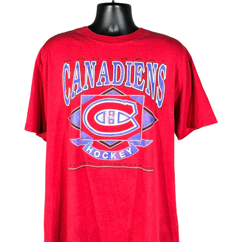 Vintage Montreal Canadians Logo Tee