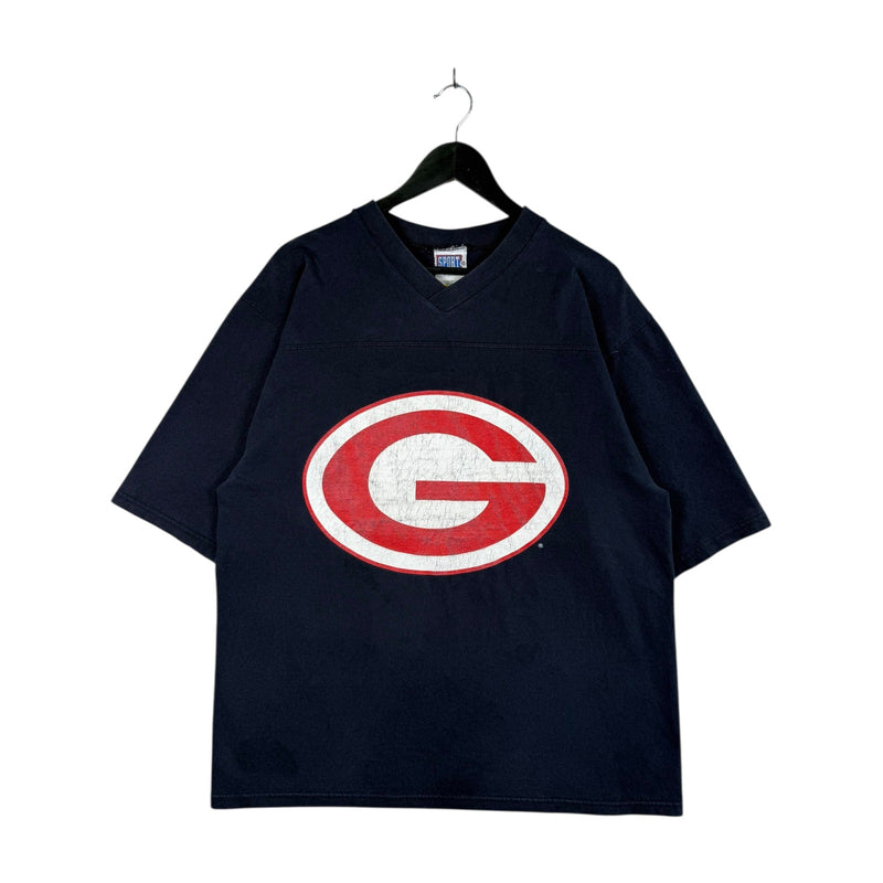 Vintage Georgia Bulldogs NCAA Big G Logo #4 T-Shirt