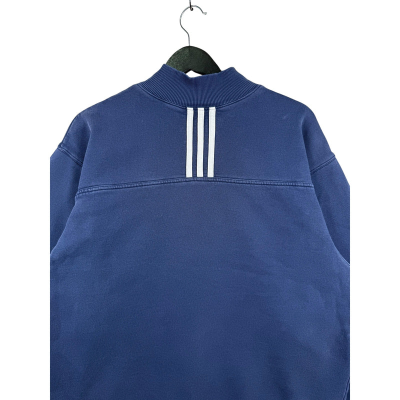 Vintage Adidas Yankees MLB 1/4 Zip Pullover Sweatshirt