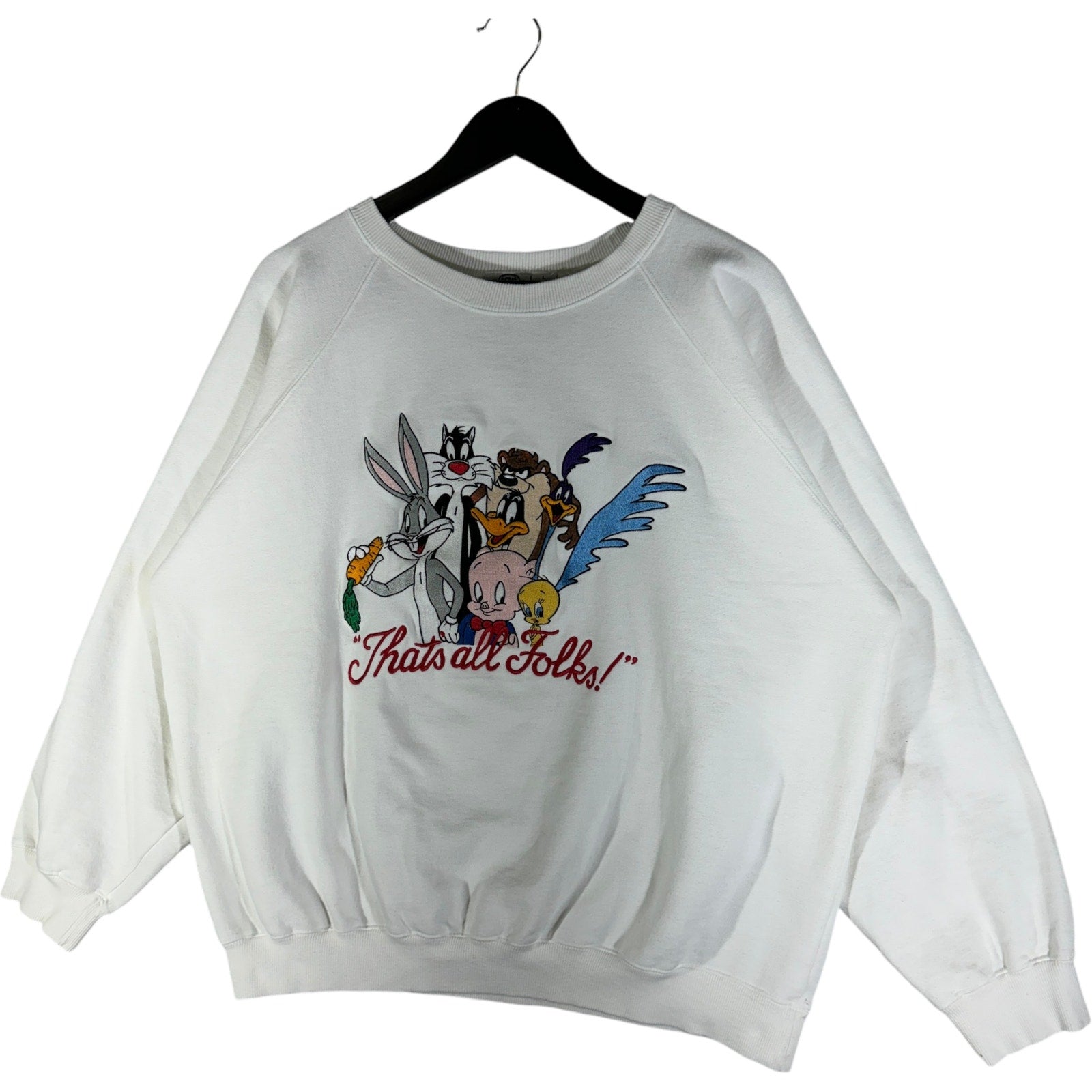 Vintage Looney Tunes "Thats All Folks!" Crewneck