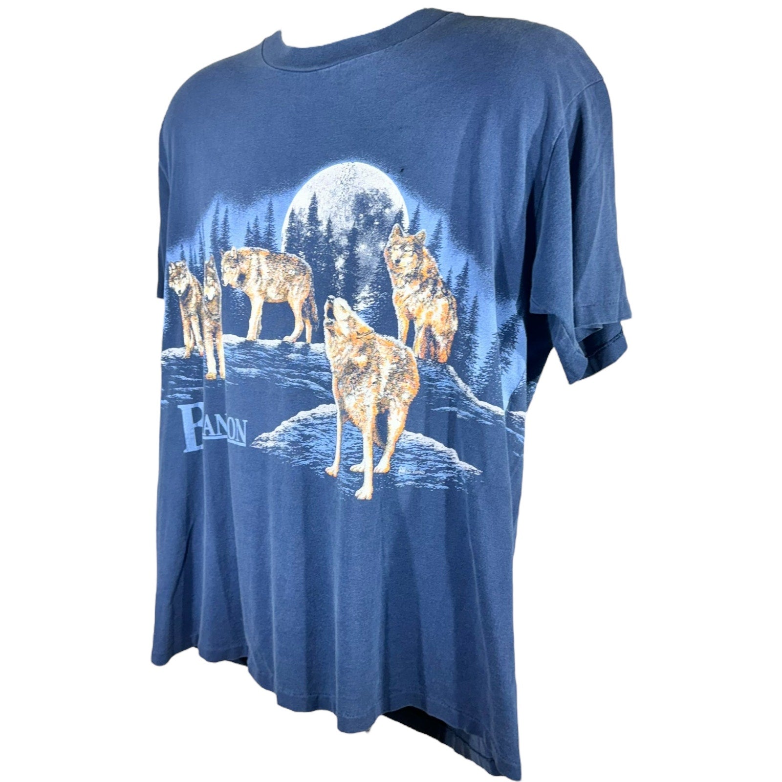 Vintage Wolf Pack Nature AOP Tee