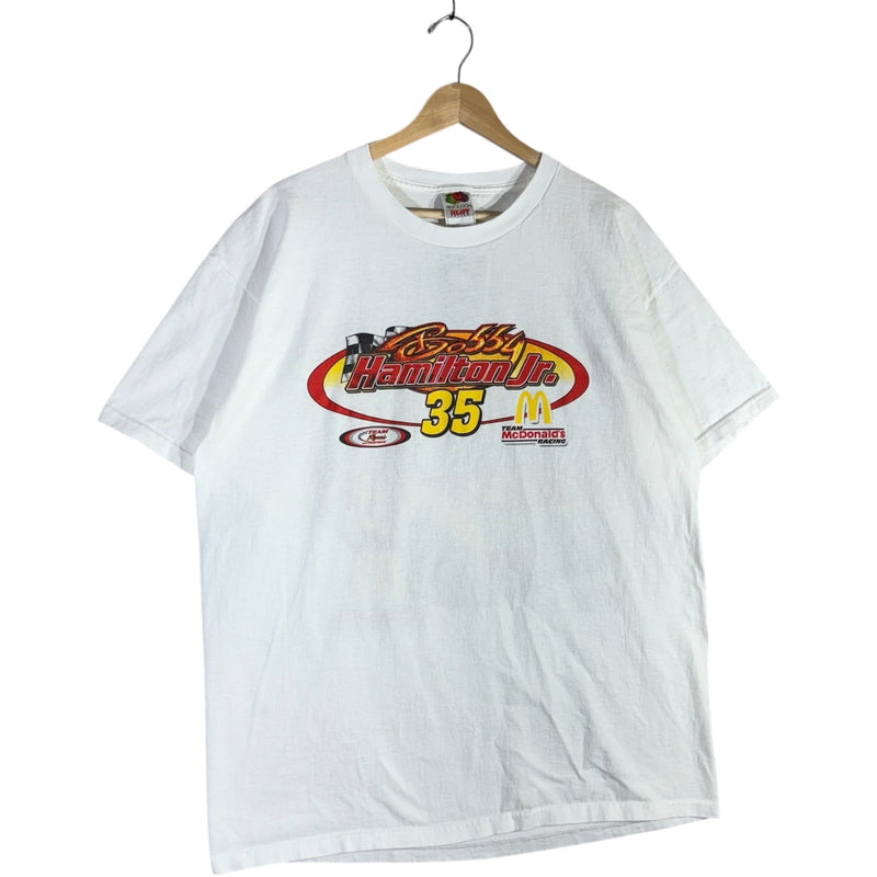 Vintage NASCAR Bobby Hamilton JR Team McDonalds Racing Tee