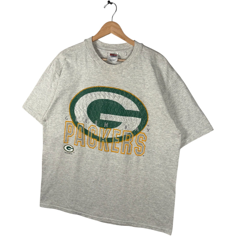 Vintage Green Bay Packers Large Logo Spellout NFL Tee