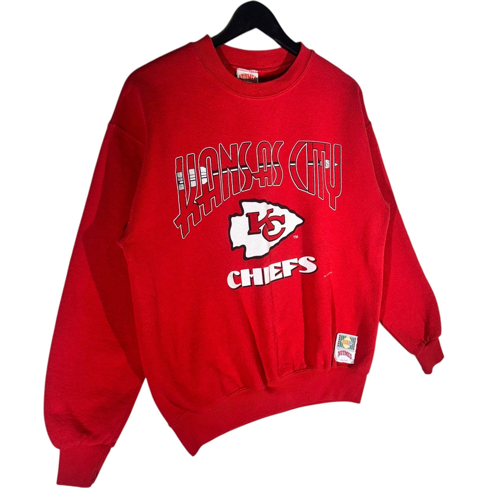 Vintage Nutmeg Kansas City Chiefs NFL Crewneck