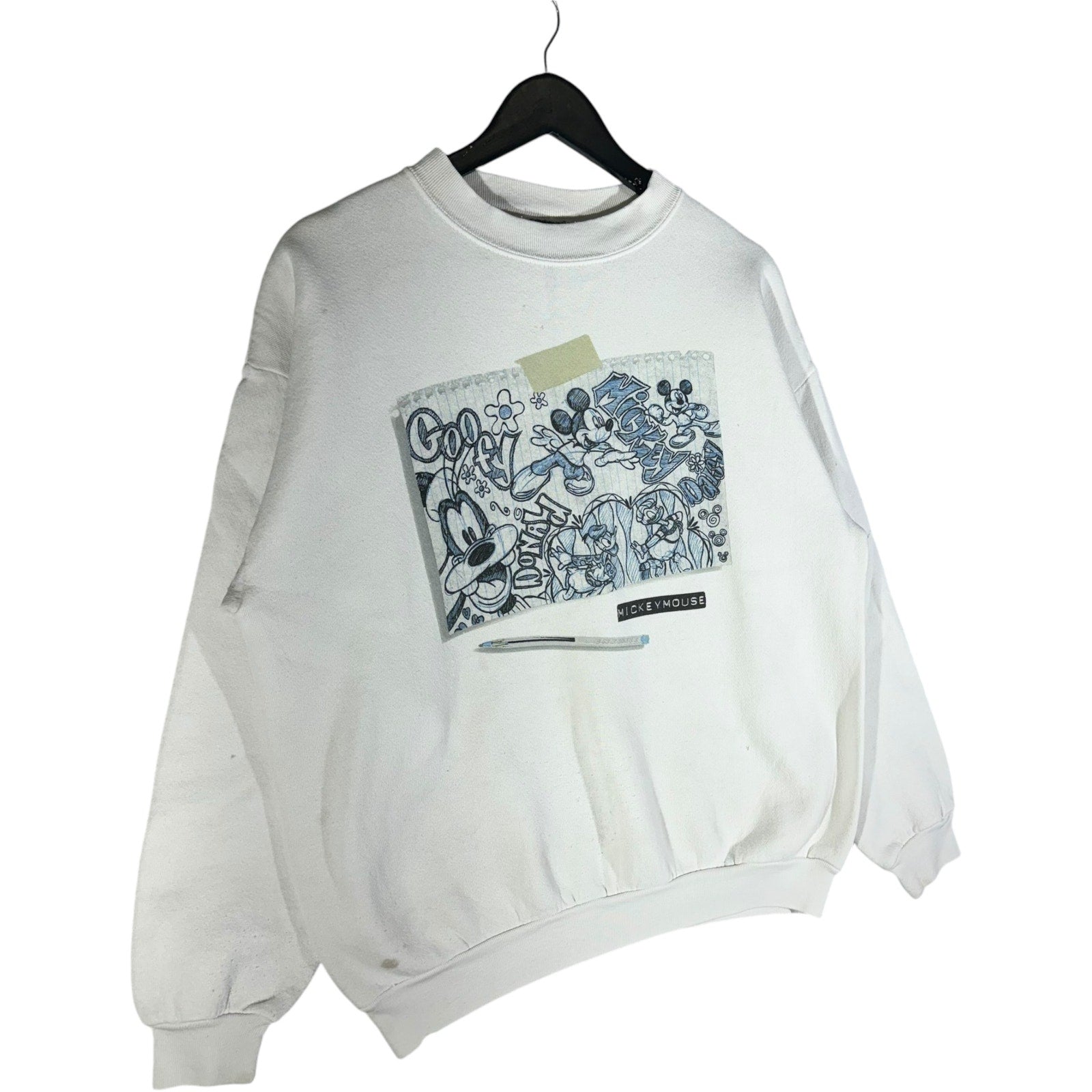 Vintage Mickey Mouse Illustration Crewneck