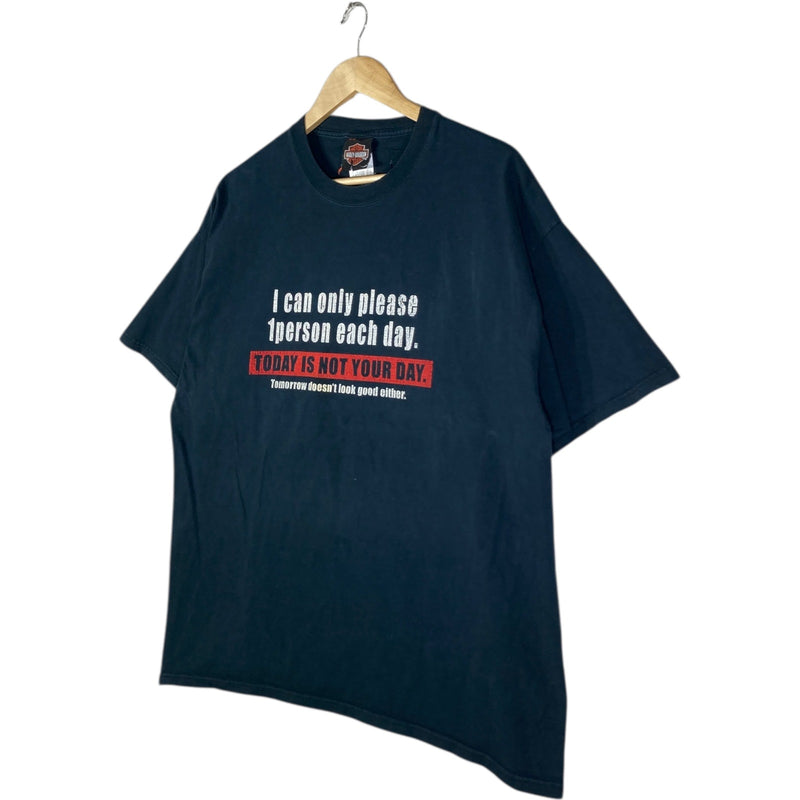 Vintage Harley Davidson Today Is Not Your Day T-Shirt