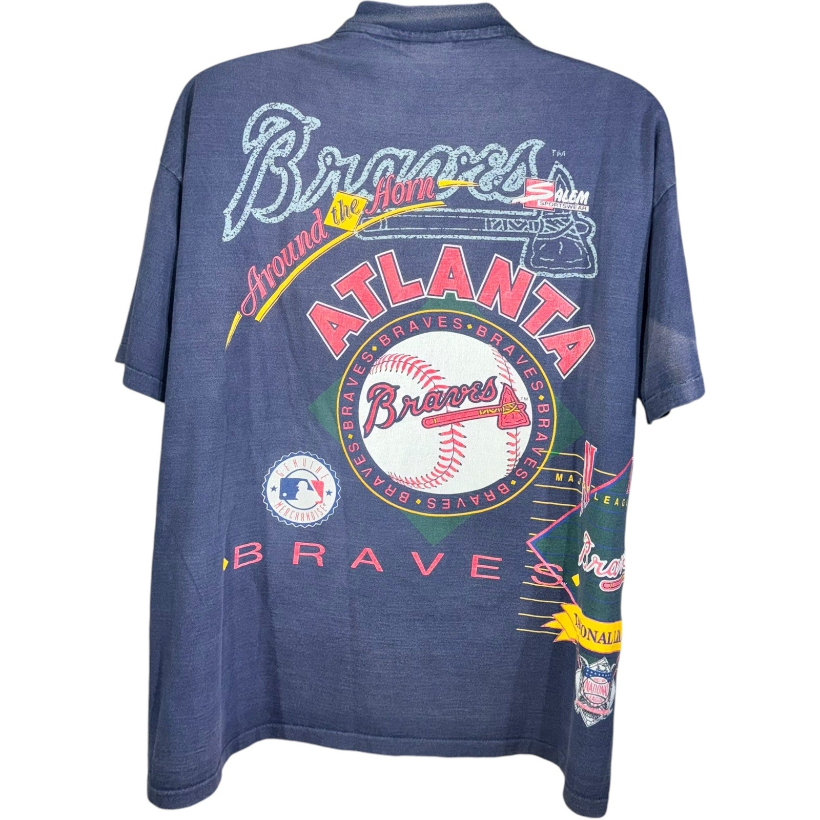 Vintage Atlanta Braves AOP Tee