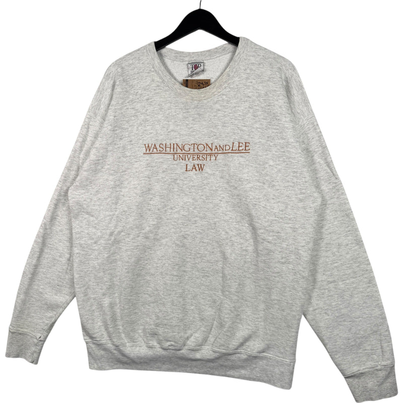 Vintage Washington And Lee University Of Law Crewneck