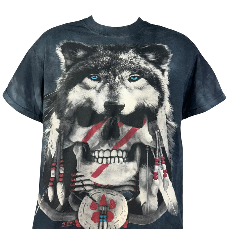 Vintage Native Wolf AOP Tee