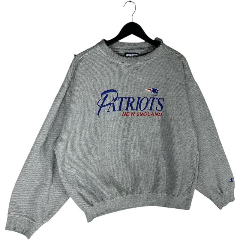 Vintage New England Patriots Spellout Crewneck