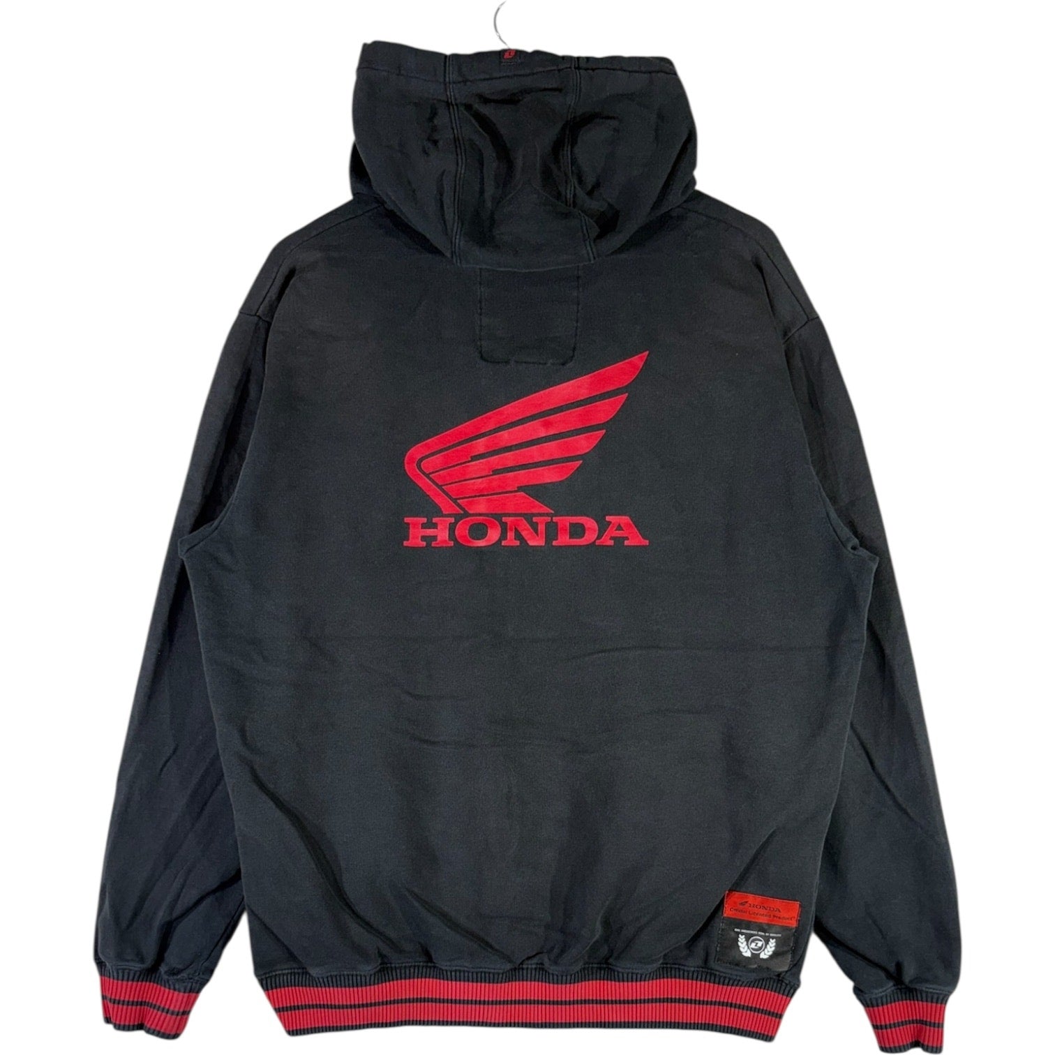 Vintage Honda Racing Zip-Up Hoodie