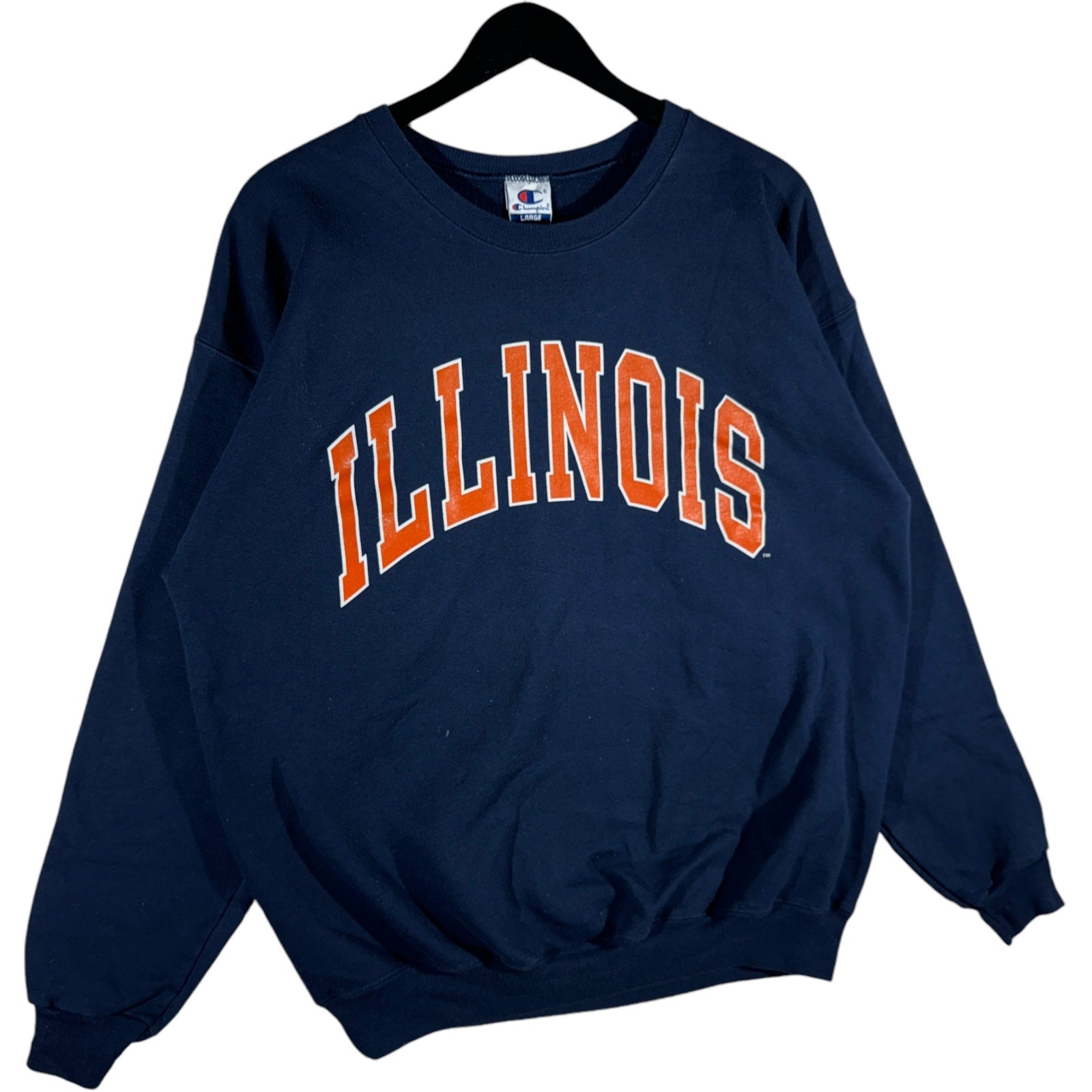 Vintage University Of Illinois Spellout Crewneck