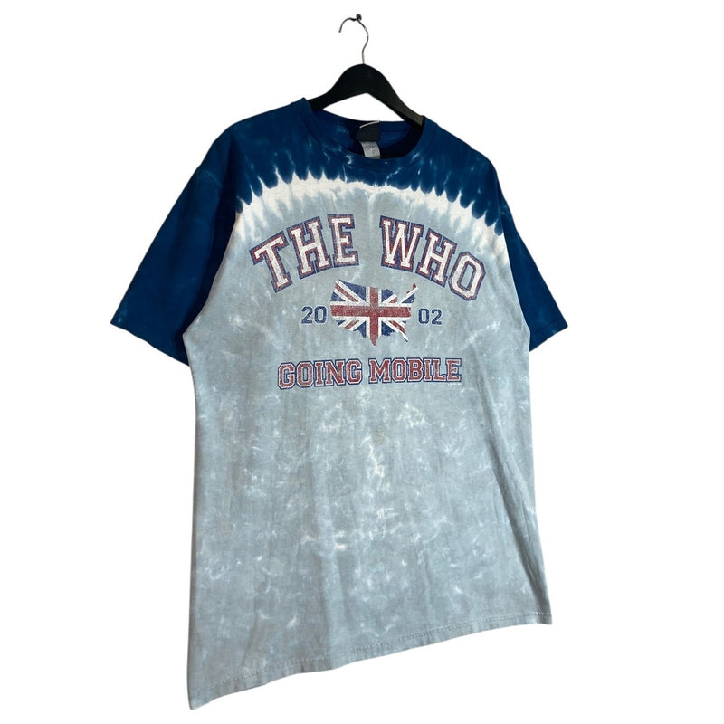 Vintage Liquid Blue The Who Band T-Shirt Large