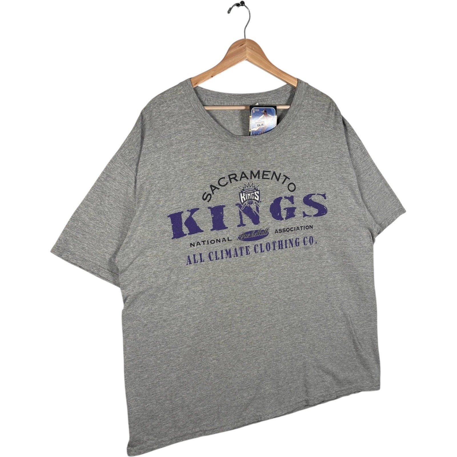 Vintage Sacramento Kings Spellout NBA Tee