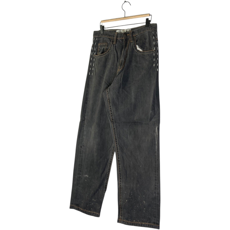 Vintage Marq Seventy Five Straight Leg Utility Denim Jeans 34
