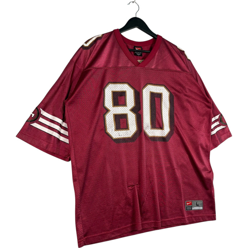 Vintage Nike San Francisco 49ers Jerry Rice #80 NFL Jersey