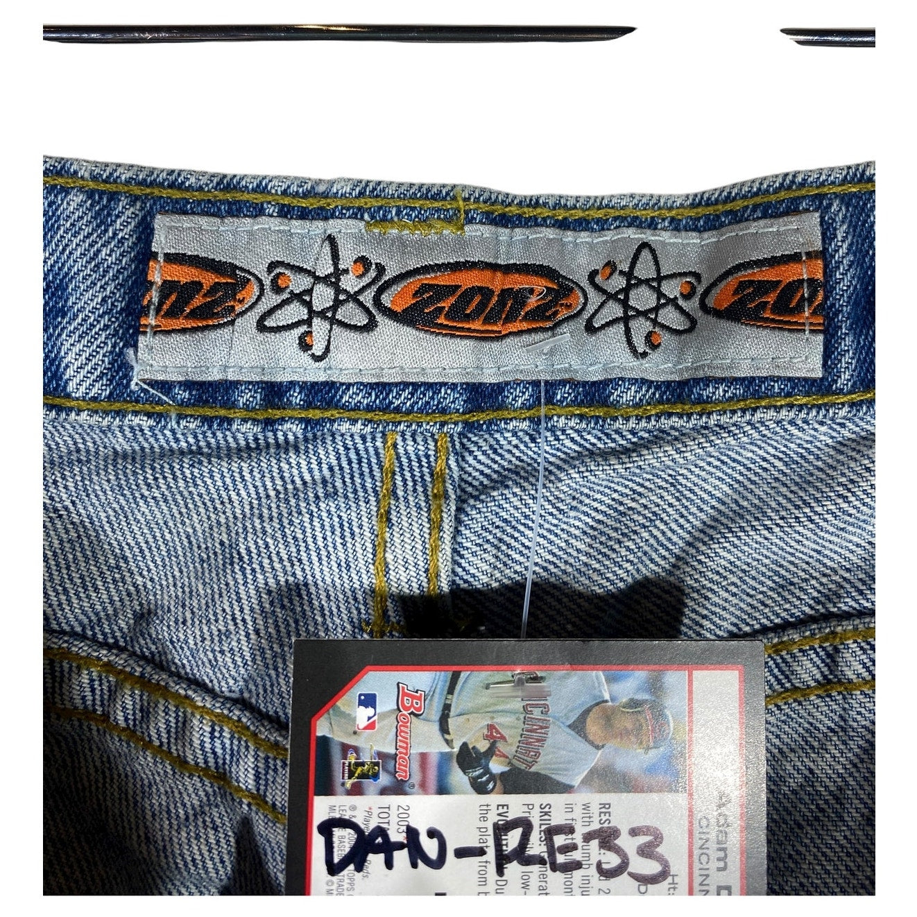 Vintage Zonz Wide Leg Denim Jeans 34