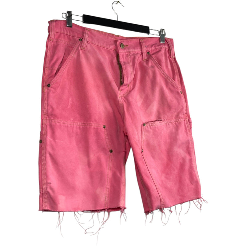 Vintage Carhartt Raw Hem Relaxed Carpenter Shorts 34