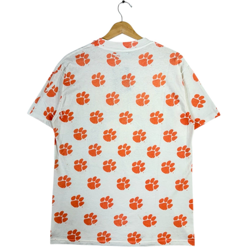 Vintage Clemson Tigers University AOP Tee