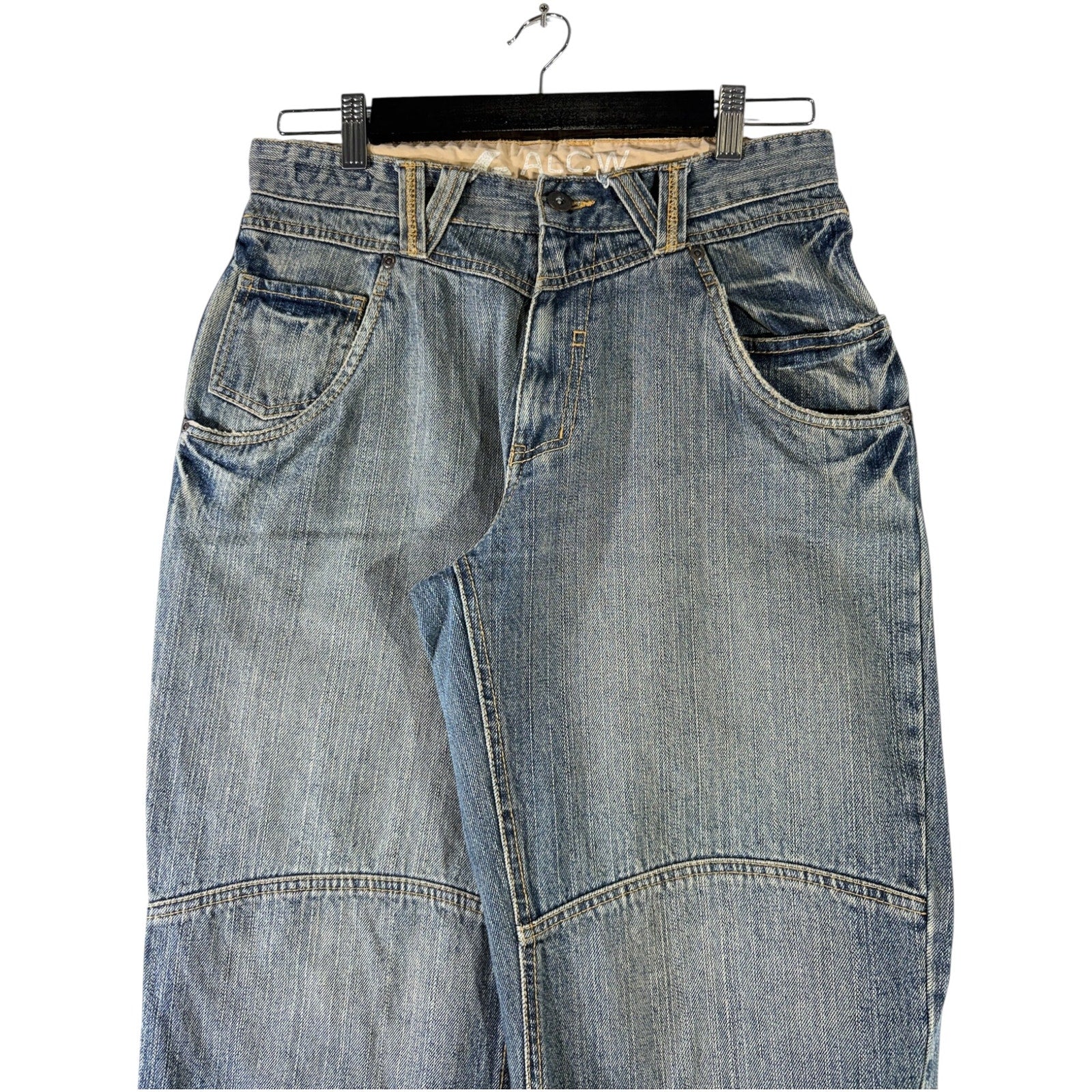 Vintage ALCW Wide Leg Denim Shorts 30