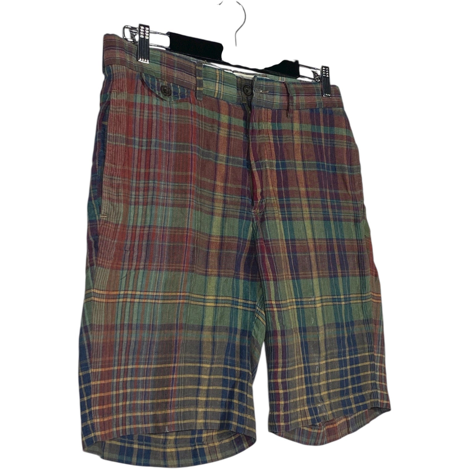 Vintage India Madras by Ralph Lauren Casual Shorts 34
