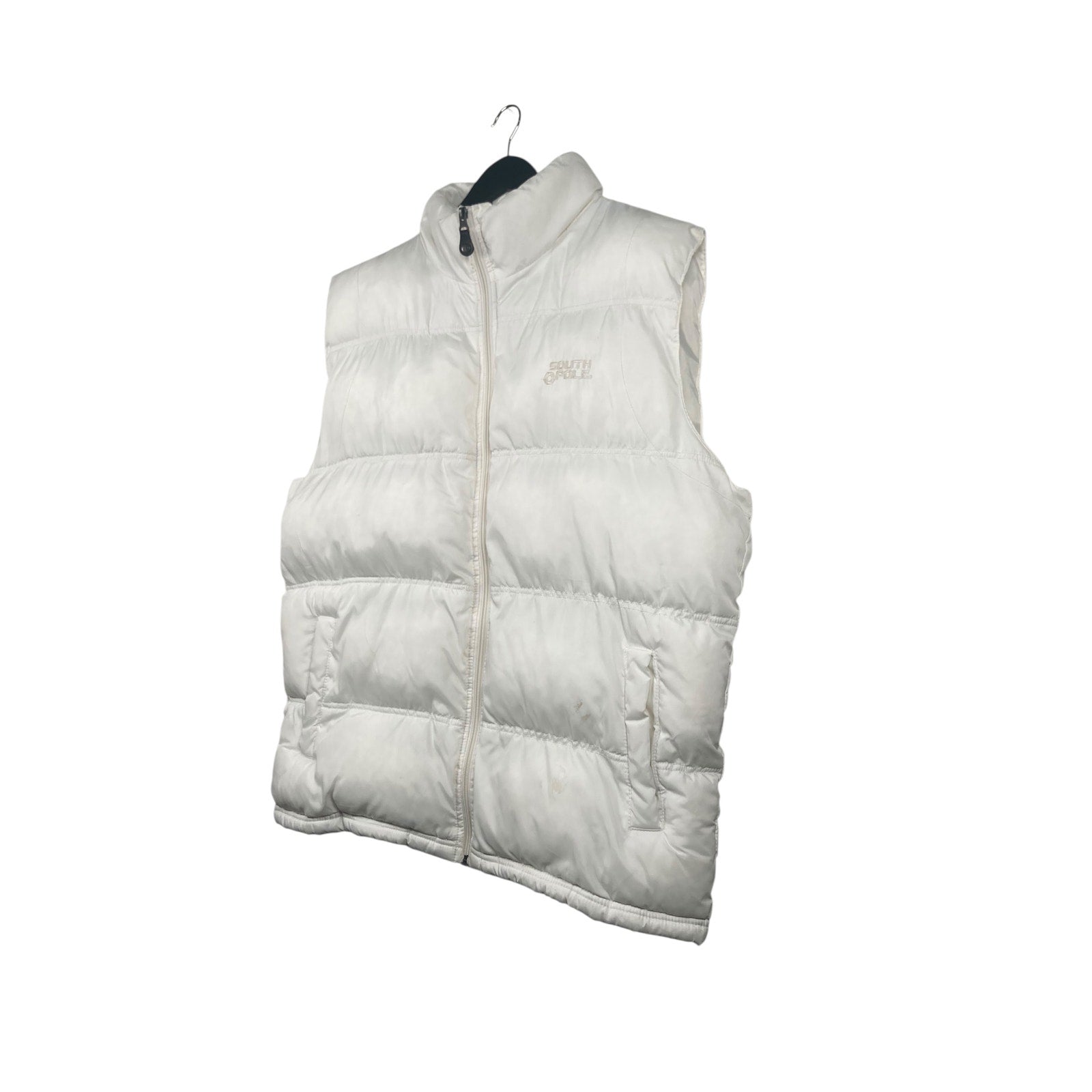 Vintage Southpole Mini Spell Out Puffer Vest