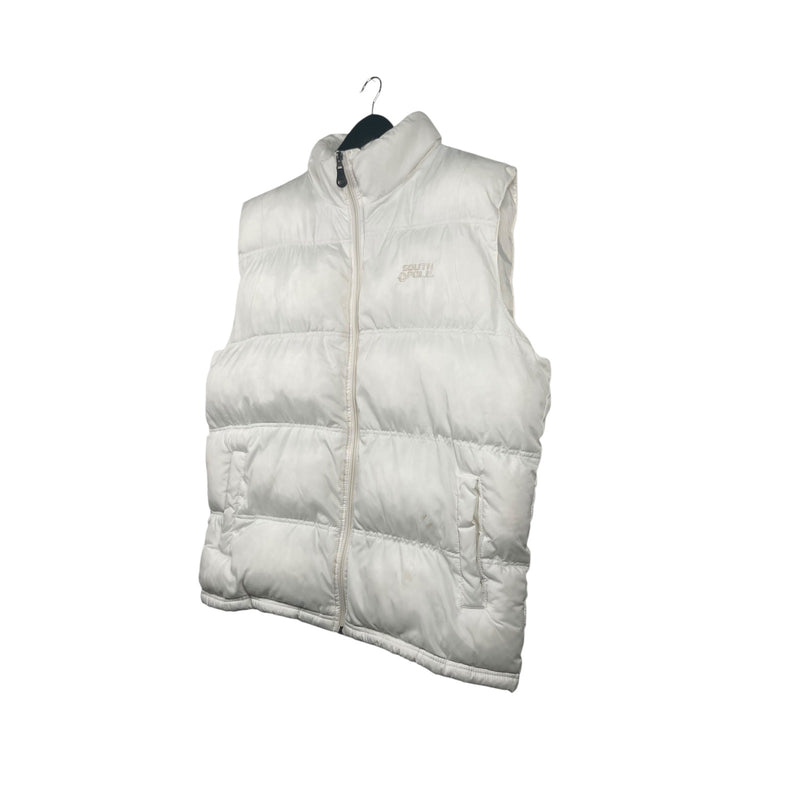 Vintage Southpole Mini Spell Out Puffer Vest