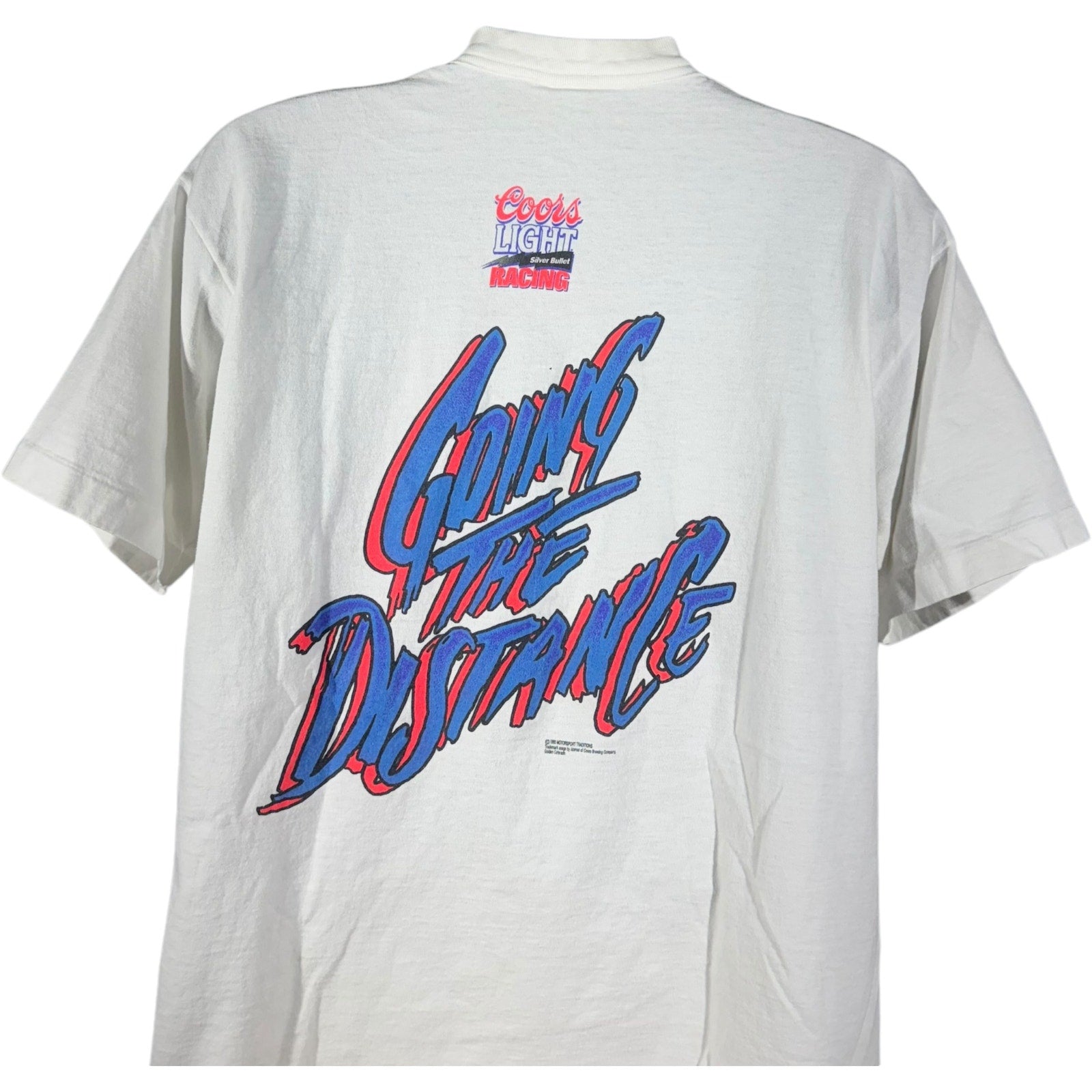 Vintage NASCAR Kyle Petty Coors Light Racing Tee 1995