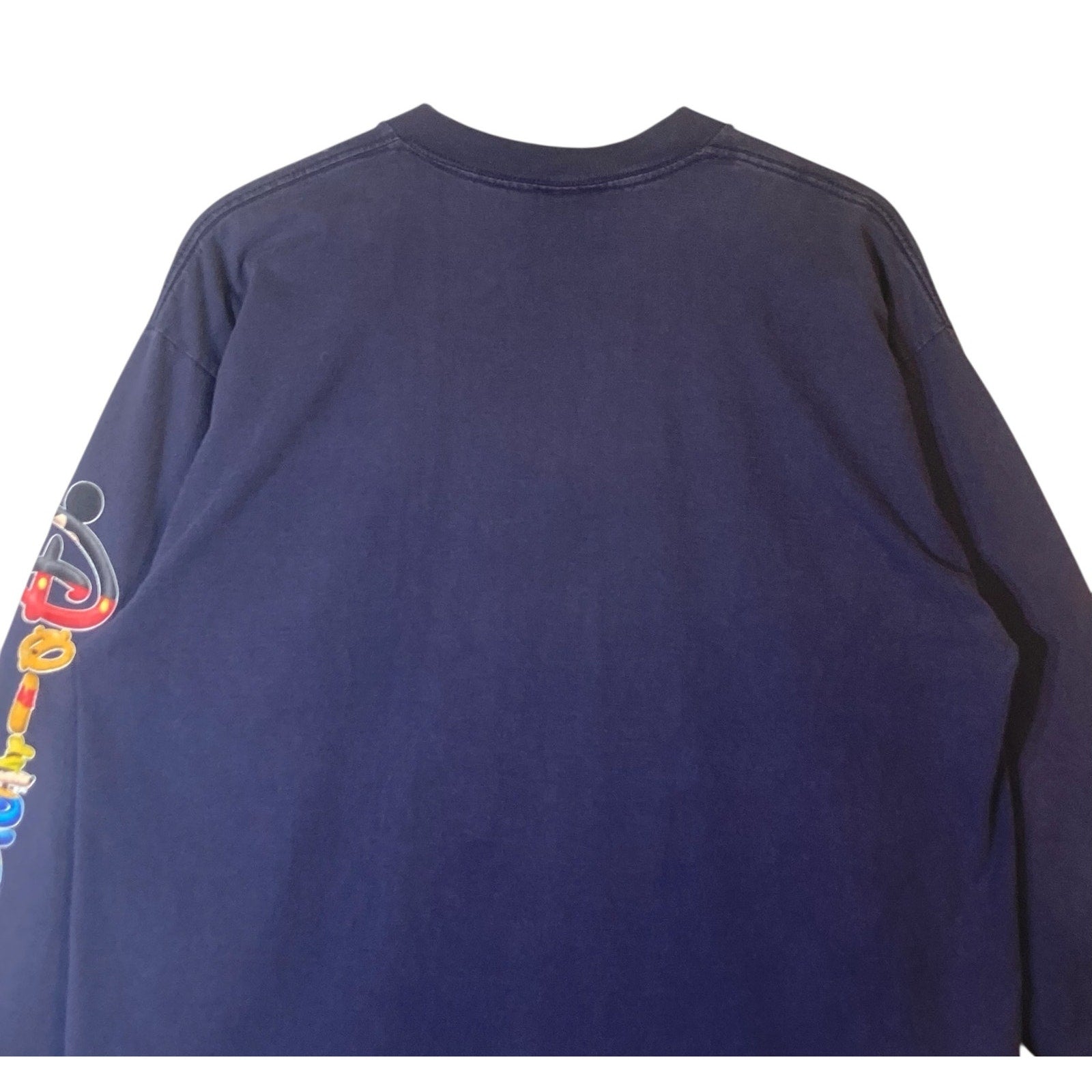 Vintage Disney Mini Logo Sleeve Spellout Long Sleeve