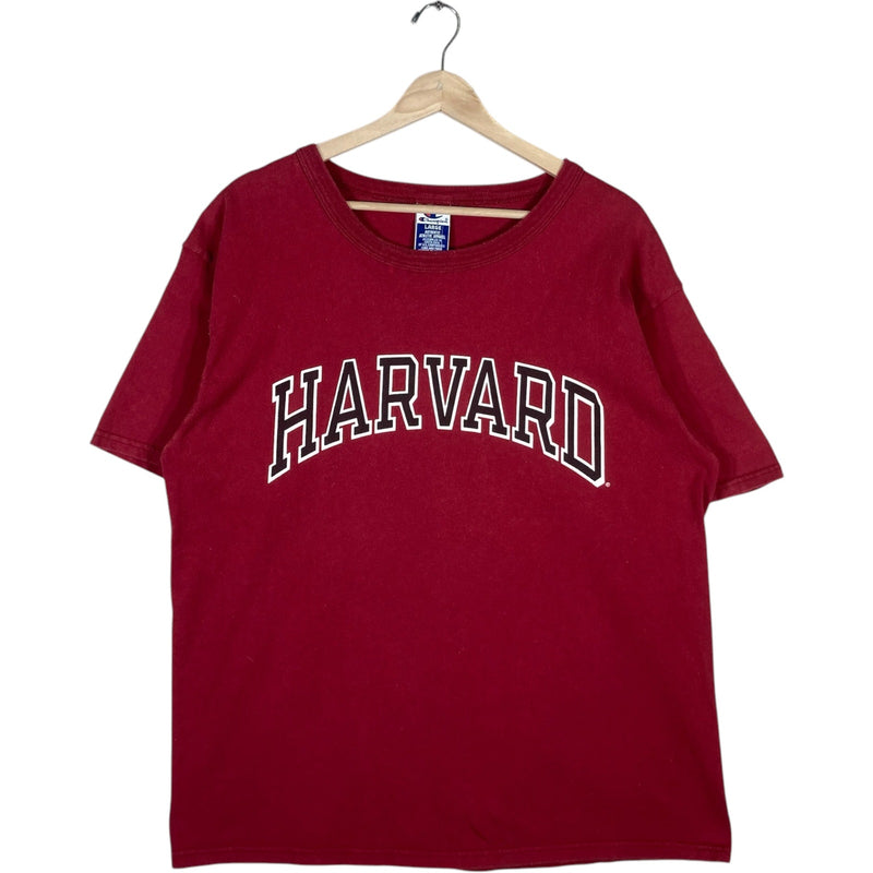 Vintage Harvard University Arch Logo Spellout Crewneck