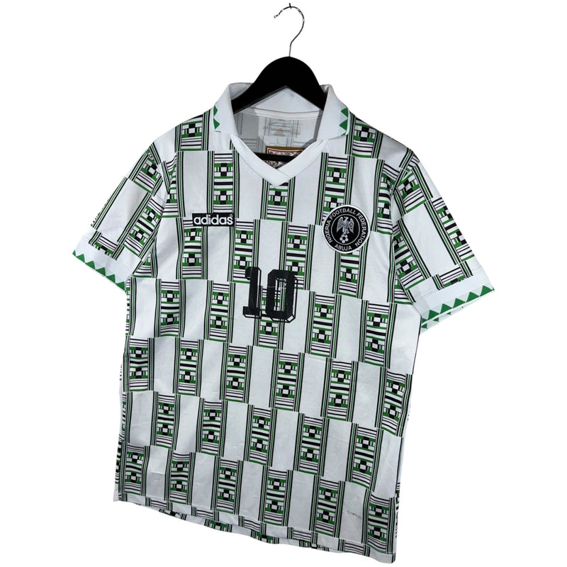 Vintage Adidas Okocha Nigeria Football Federation Jersey