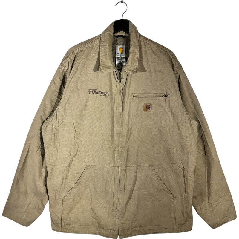 Vintage Carhartt Full Zip Toyota Tundra Workwear Jacket