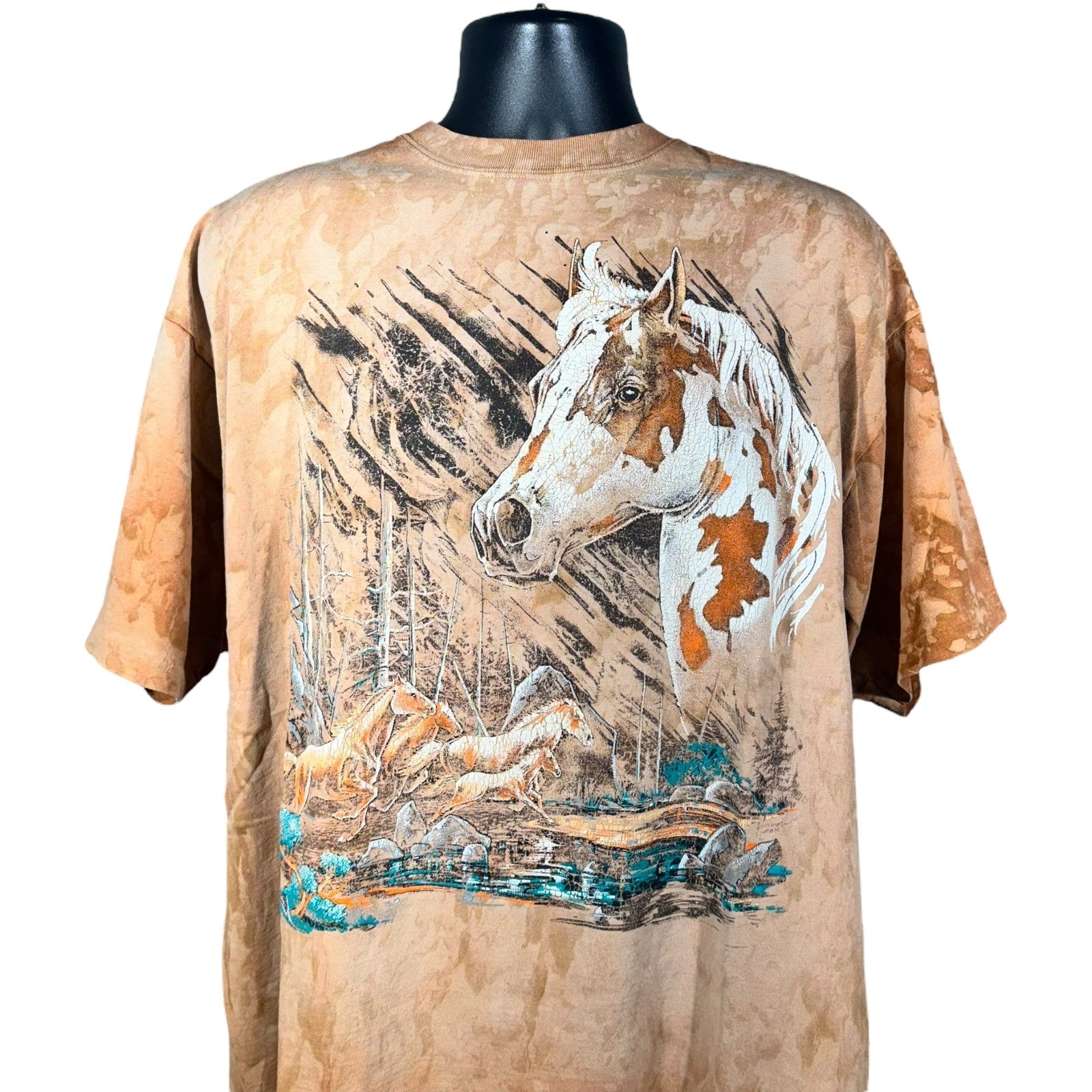 Vintage Running Horses Tee