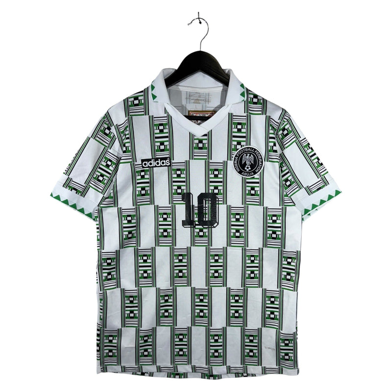 Vintage Adidas Okocha Nigeria Football Federation Jersey